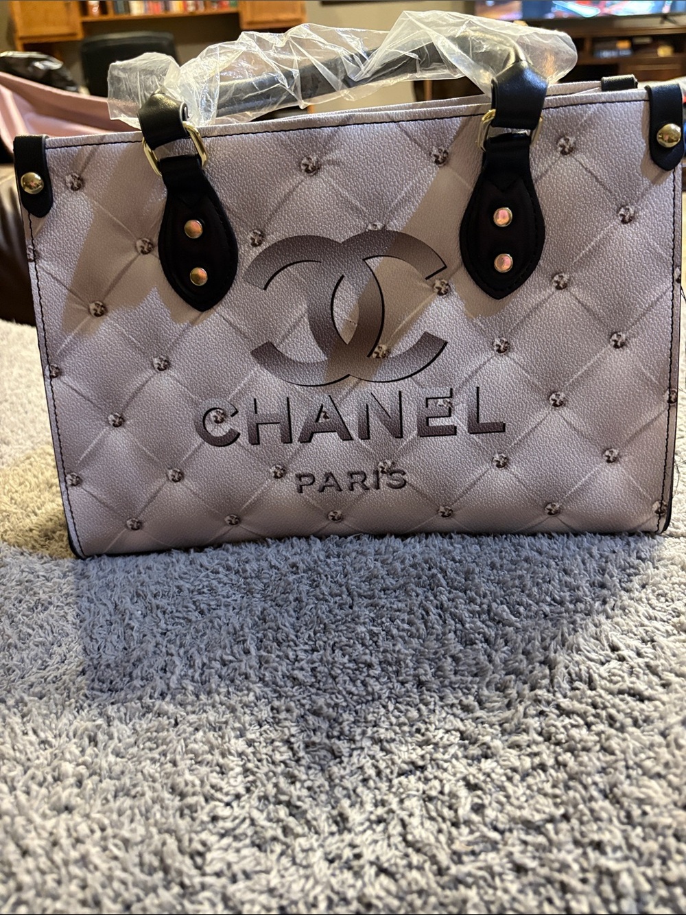 Quilted Tote Bag